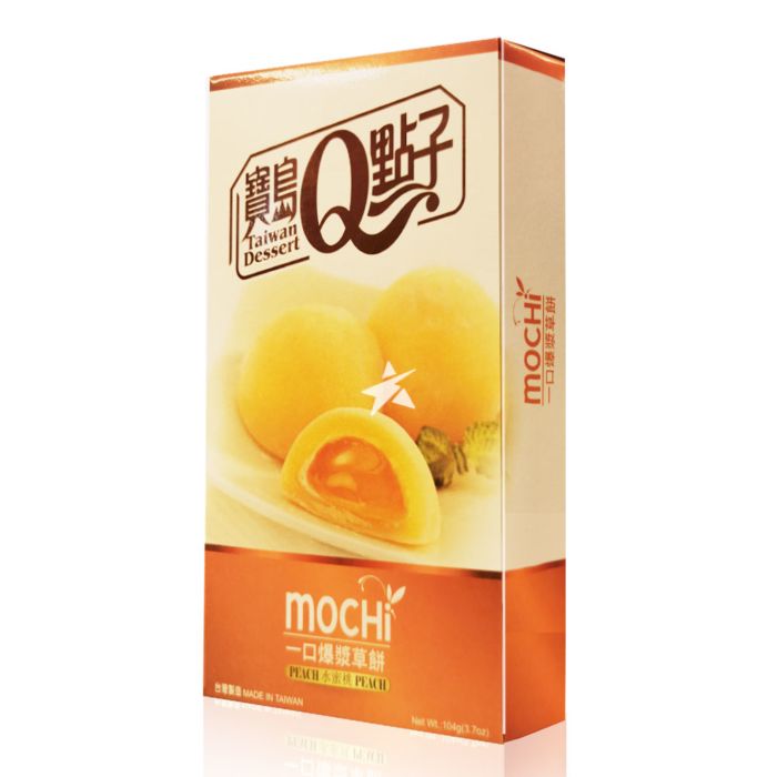 Buy Taiwan Dessert Mochi Peach Flavour 104g Taiwan Supermarket Online