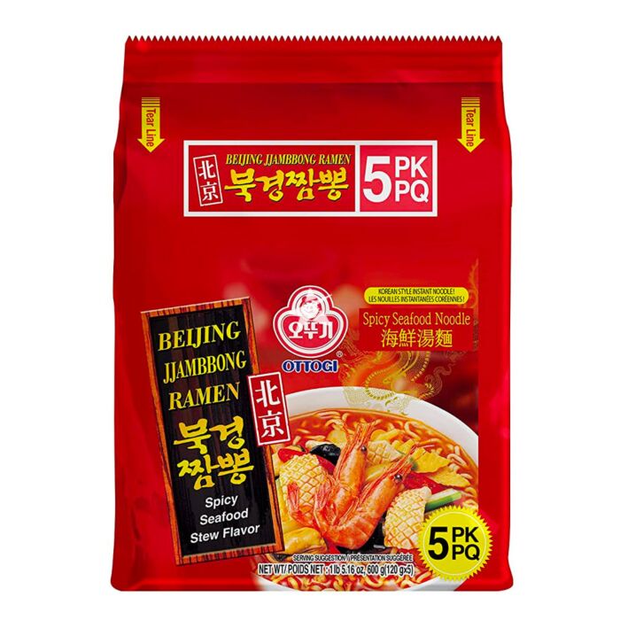 Buy Ottogi Beijing Jjambbong Ramen Spicy Seafood Stew Flavour G