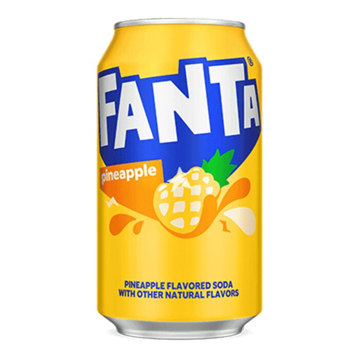 Buy Fanta Pineapple Flavour 355ml - United Kingdom Supermarket Online ...