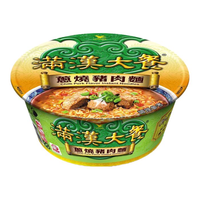 Buy Unif Feast of Manchu-Han Courses Instant Noodle Chilli Pork Flavour ...