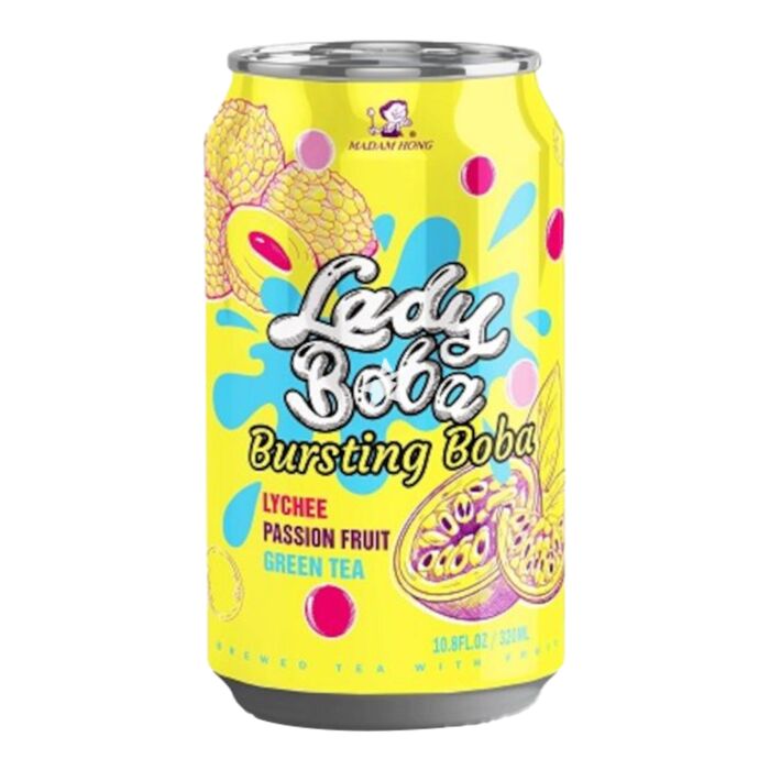 Buy Madam Hong Lady Boba Bursting Boba Lychee Passion Fruit Green Tea ...