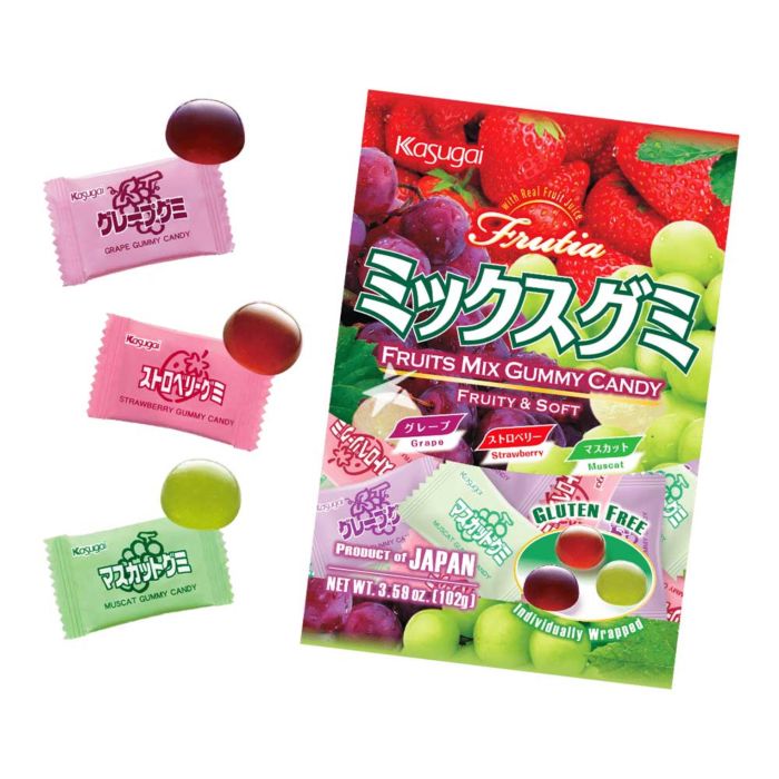 Kasugai 春日井Frutia軟糖綜合水果味102g | 星集市 Kasugai 春日井Frutia軟糖綜合水果味102g | 星集市