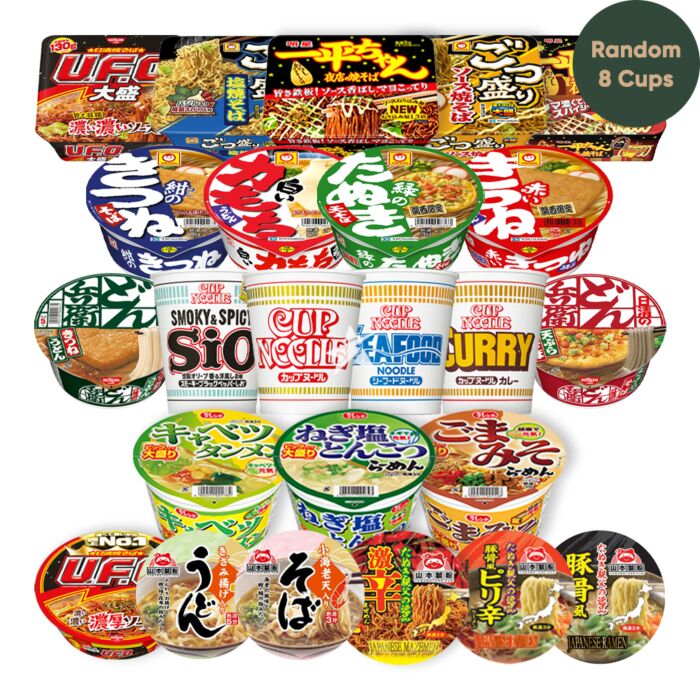 Buy Starry Mart Selected Japanese Instant Bowl Noodle - Tasting Set ...