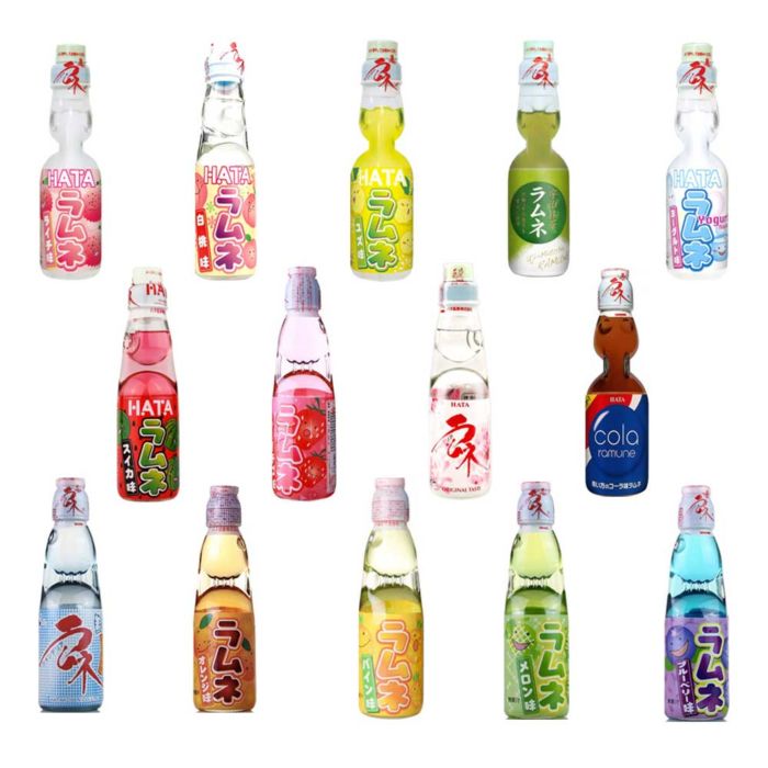 Buy Hatakosen Ramune Soda Random Flavour Set Of 10 - Japanese ...