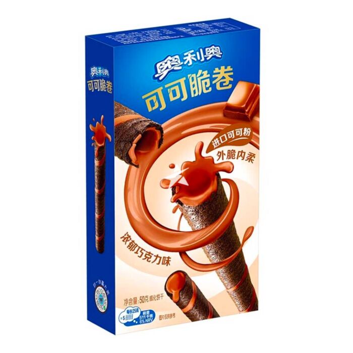 Buy Oreo Cocoa Crispy Roll - Chocolate Flavour 50g - Chinese ...
