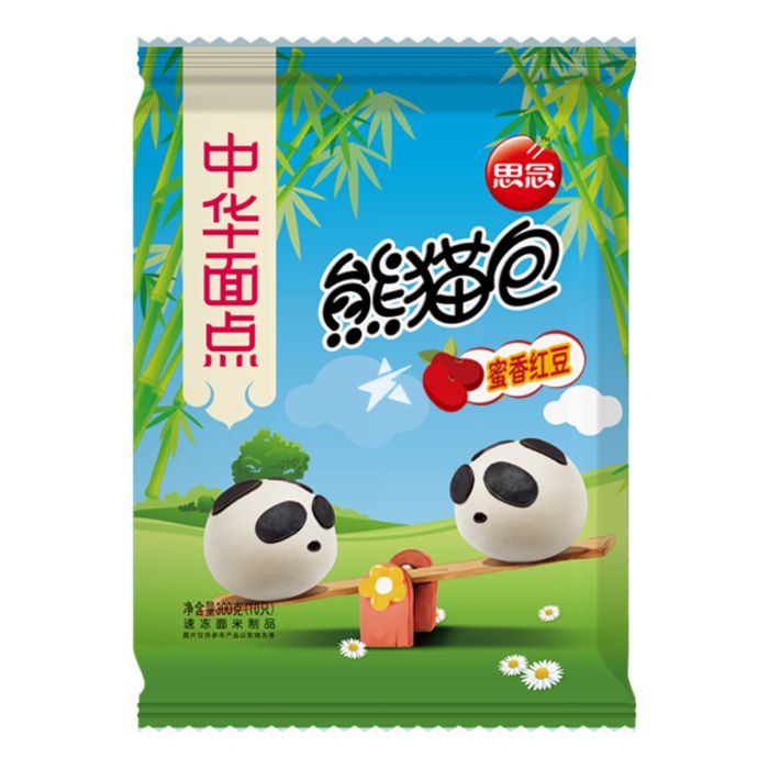 Synear Panda Bun (Red Bean) 300g | Starry Mart