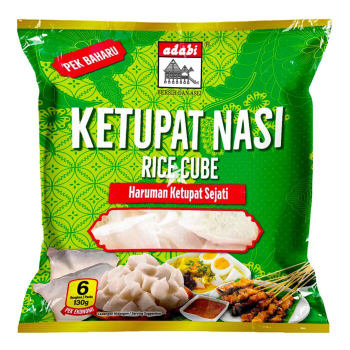 Buy Adabi Ketupat Nasi - Rice Cube (130g*6 Packs) 780g - Malaysian ...