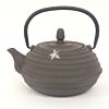 Japanese Premium Iron Teapot - Rokuro Brown