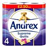 Andrex Supreme Quilts 160sc 4 Rolls
