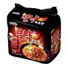 Paldo Bulnak Pan Stirfried Noodle Spicy (Octopus Flavour) 130g (Pack of 4)
