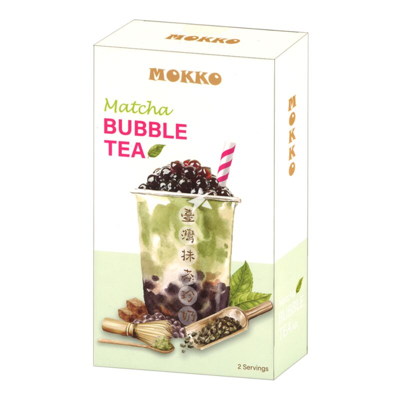 Pearly Drinks, Matcha Milk Tea Kit, DIY Bubble Tea Kit