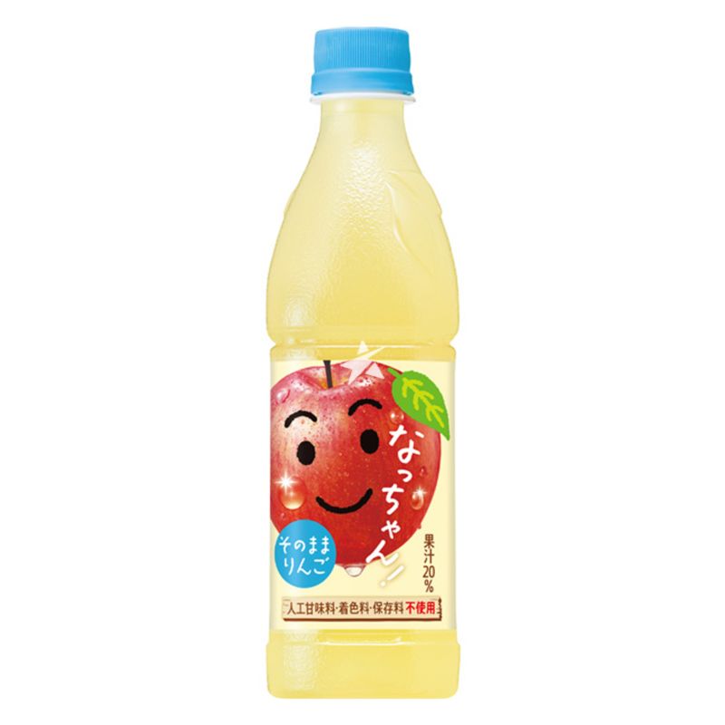 Buy Suntory Natchan! Apple Juice Drink (Fruit Juice 20%) 425ml - Japanese  Supermarket Online UK | Starry Mart