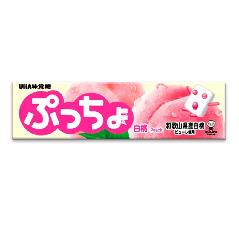 Buy Uha Puchao Soft Candy - Peach Flavour (Stick Type) 50g - Japanese ...