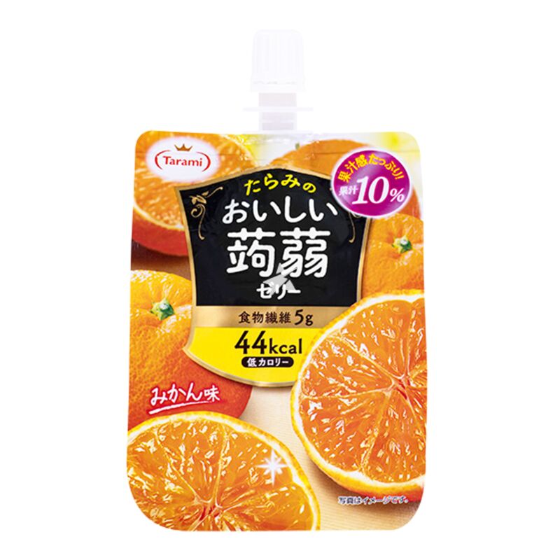 Buy Tarami Konjac Jelly Mikan Orange Flavour 150g - Japanese ...