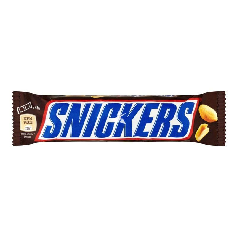 Buy Snickers Chocolate Bar 48g - United Kingdom Supermarket Online UK ...