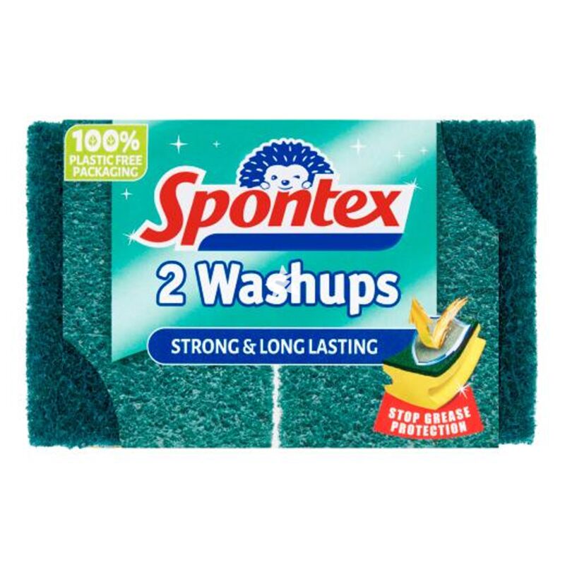 Buy Spontex 2 Washups Sponge Scourers - United Kingdom Supermarket ...