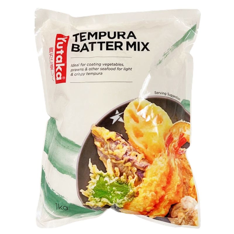 Buy Yutaka Japanese-Style Tempura Batter Mix 1kg - Japanese Supermarket  Online UK | 星集市