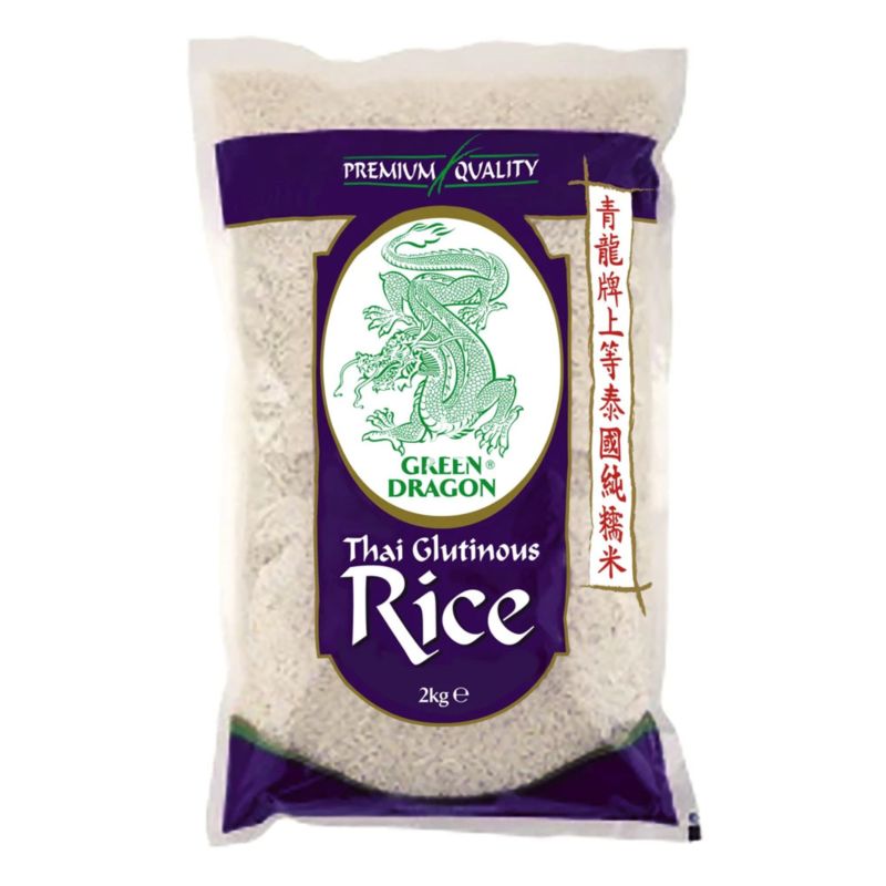 Buy Green Dragon Glutinous Rice 2kg - Thailand Supermarket Online UK ...