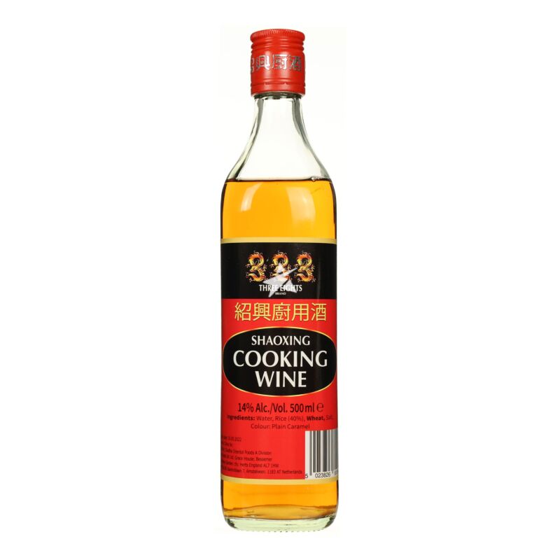 Buy Three Eights Brand Shaoxing Cooking Wine 500ml - Chinese Supermarket Online UK | Starry Mart