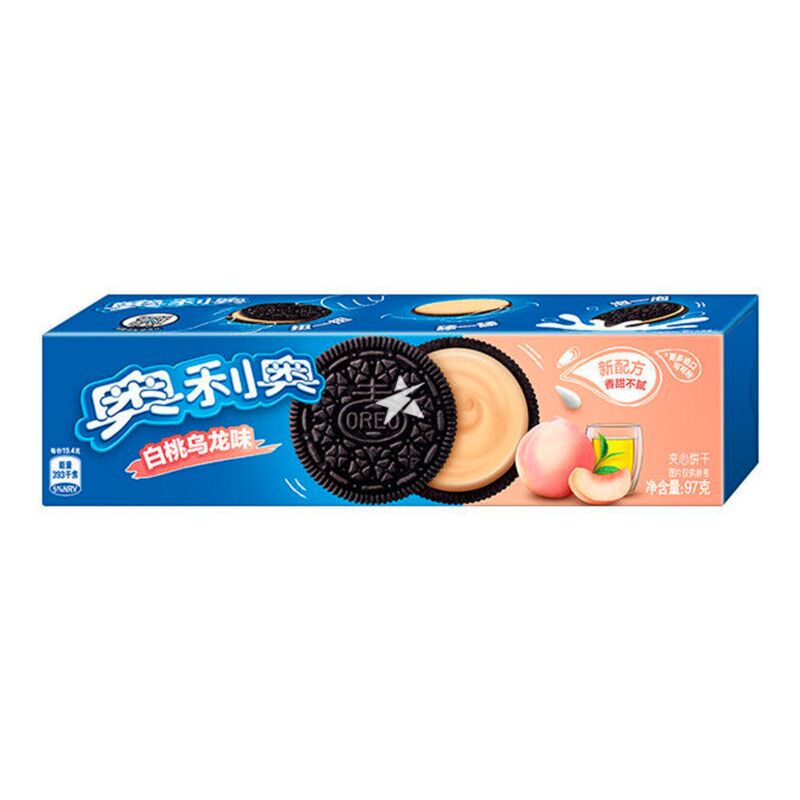 Buy Oreo Cookie Seasonal Limited White Peach Oolong Flavour 