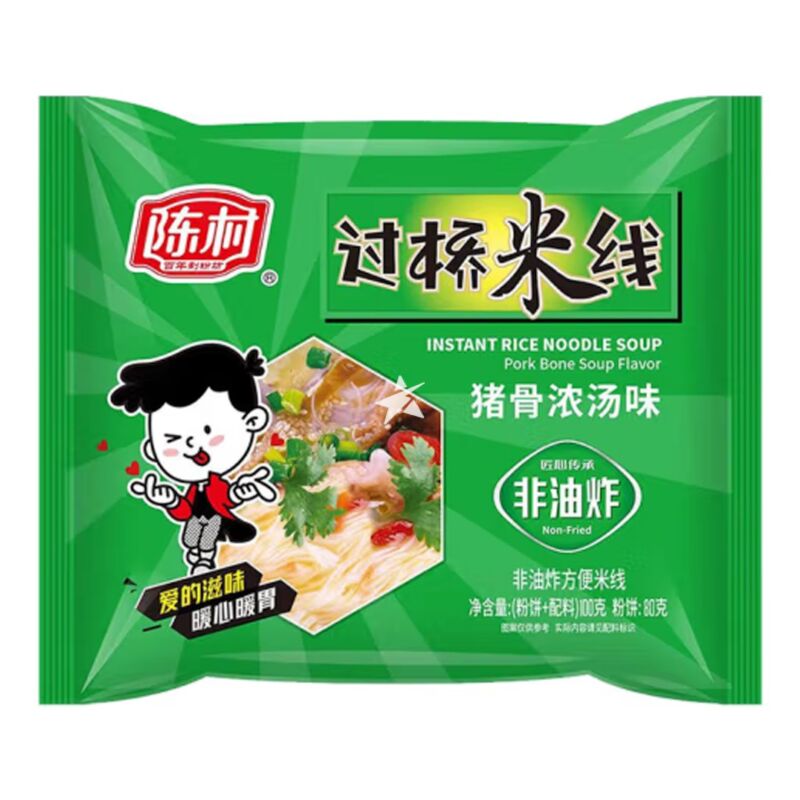 Buy Chen Cun Instant Rice Noodle - Pork Bone Soup Flavour 100g ...