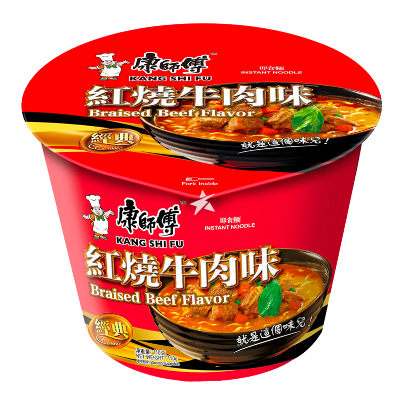 Buy Master Kong Instant Noodle - Braised Beef Flavour (Bowl) 104g ...