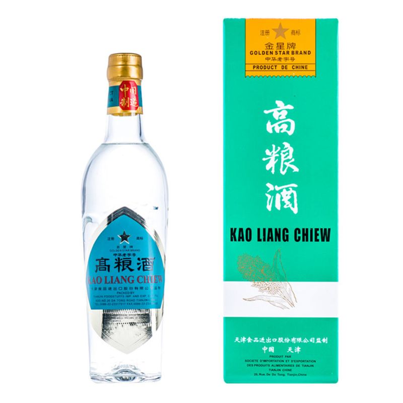 【在庫僅少】 Liang Kao Brand Star Golden Buy Chiew Alc./Vol 62% 500ml 焼酎