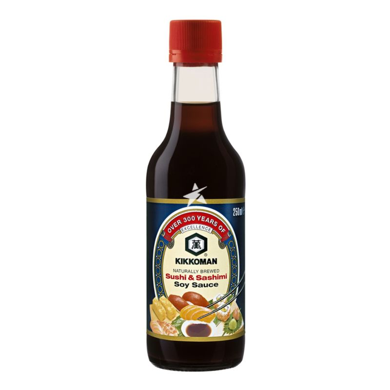 Kikkoman Soy Sauce for Sushi & Sashimi 250ml - Japanese Supermarket ...