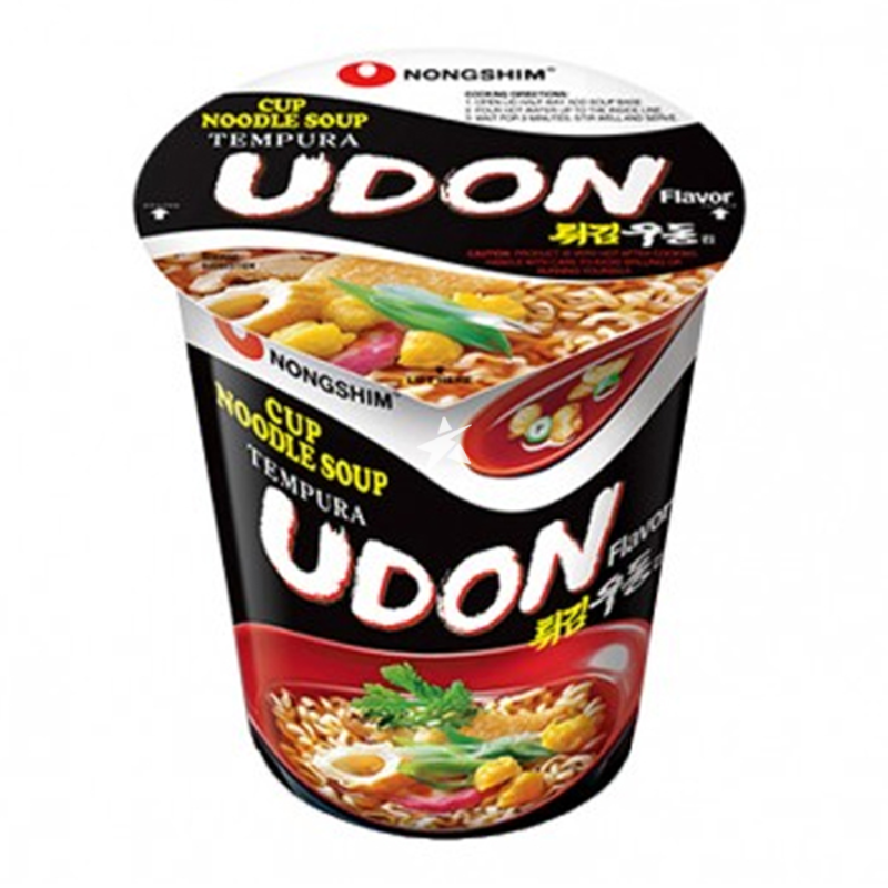 Nongshim Tempura Udon Flavour Cup Noodle 62g | Starry Mart