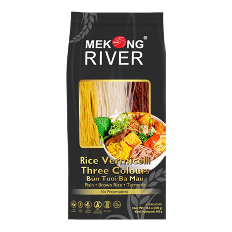 Buy Mekong River Rice Vermicelli Three Colours (Plain/Brown Rice