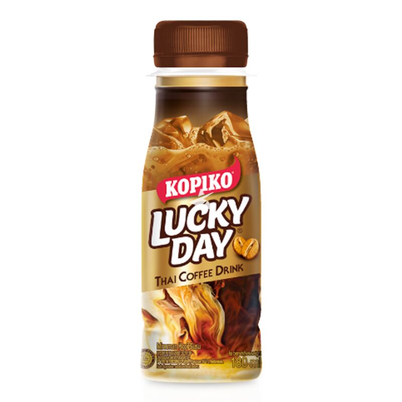 Buy Kopiko Lucky Day Thai Coffee Drink 180ml - Thai Supermarket Online ...