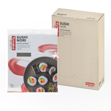 Yutaka Roasted Seaweed Sushi Nori (5 Sheets) 11g (20 packs)