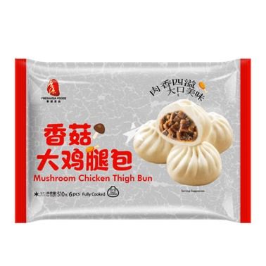 Fresh Asia Buns - Mushroom Chicken Thigh 510g