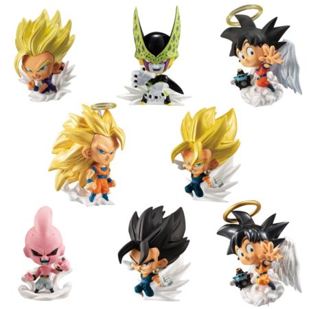 Bandai Dragon Ball Super Warrior Random Character Figures with Chewing Gum (Set of 12)