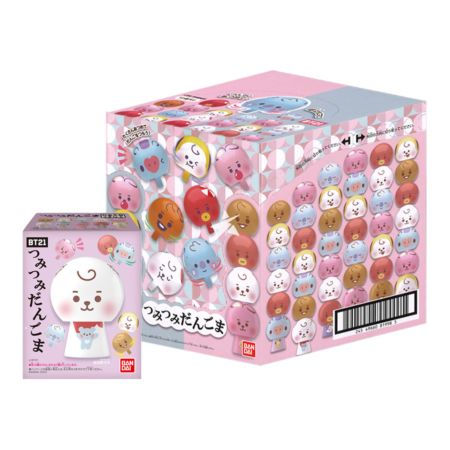 Bandai BT21 Collab Stacked Dangoma Figure with Gum (Random Character) (Pack of 12)