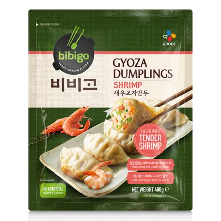CJ Bibigo Gyoza Dumplings Shrimp 400g