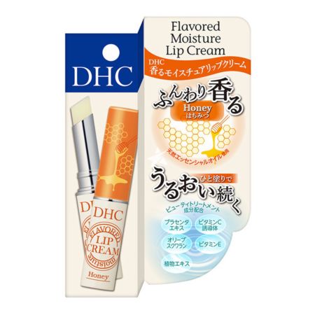 DHC Flavoured Moisture Lip Cream Honey Flavour 1.5g