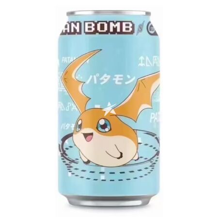 Ocean Bomb Sparkling Water - Lemon Flavour (Digimon Advanture: Patamon) 330ml