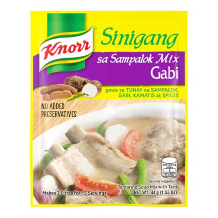 Knorr Sinigang na may Gabi (Tamarind Soup Mix with Taro) 22g
