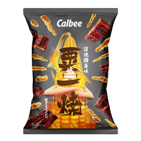 Calbee Grill A Corn - Eel Kabayaki Flavour 80g