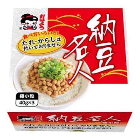 Yamada Fermented Soy Bean Natto Meijin Gokukotsubu Mini (40g*3) 120g