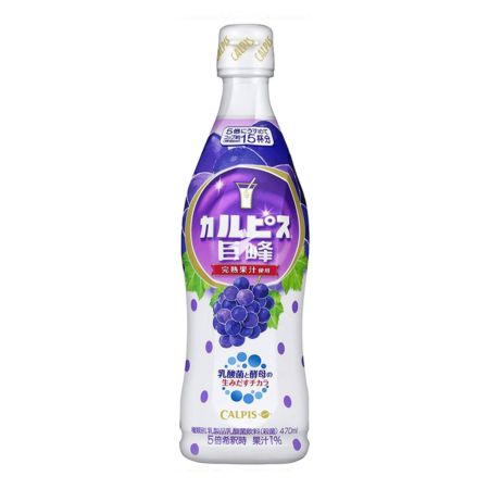 Asahi Calpis - Kyoho Grape Flavour Concentrated Drink (Dilute 15 Cups/150ml) 470ml