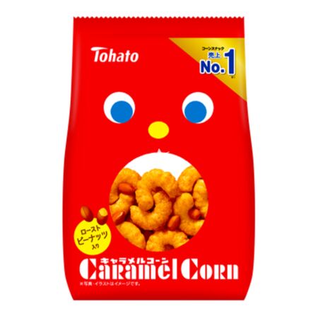 Tohato Caramel Corn Original Flavour 75g