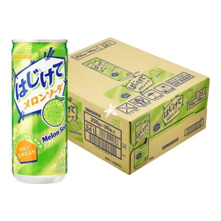 Sangaria 三佳利碳酸飲料 蜜瓜口味 250ml (30 Cans)