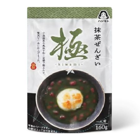 Hashimoto Kiwami Matcha Zenzai Instant Matcha Red Bean Soup 160g
