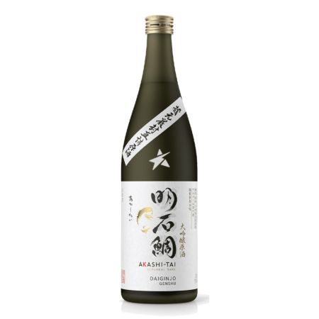 Akashi Tai Daiginjo Genshu Japanese Sake 720ml 17% Alc./Vol