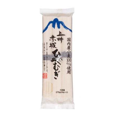 Akagi Joshu  Hiyamugi - Dried Wheat Noodle 3pc 270g