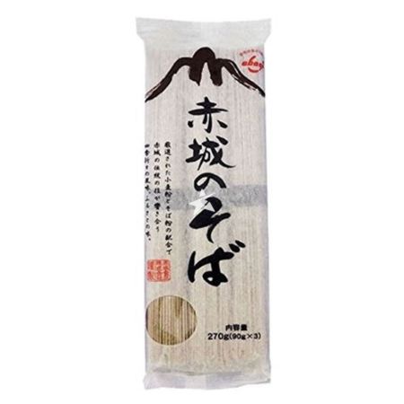 Akagi Joshu Soba - Dried Buckwheat Noodle 3pc 270g