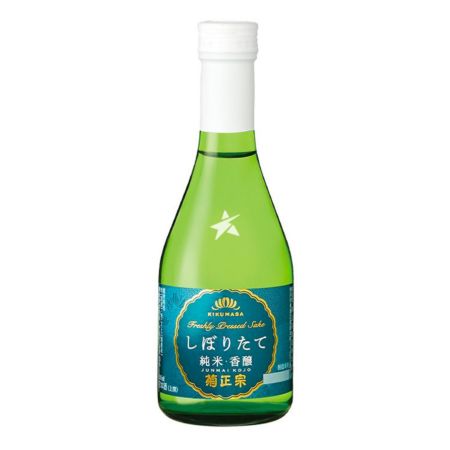 Kikumasamune Freshly Pressed Sake Junmai Kojo 300ml 15% Alc/Vol