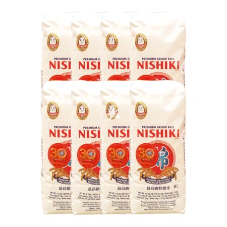 Nishiki 锦字寿司米 2.5kg (Box of 8)